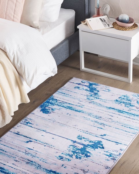 Teppich BURDUR Blau 80 x 150 cm