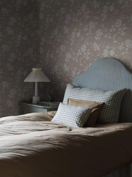Borastapeter Tapete Blumen Beige - 49 cm x 10.05 m - 660584