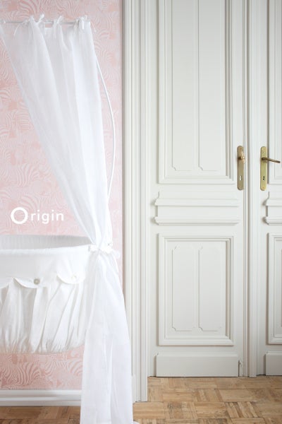 Origin Wallcoverings Tapete Zebras Hellrosa - 53 cm x 10.05 m - 346835