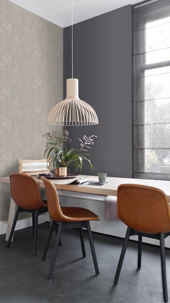 ESTAhome Tapete mit malerischem Effekt Grau - 0,53 x 10,05 m - 148735
