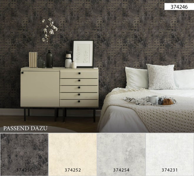 Tapetenrolle mit Steinmuster