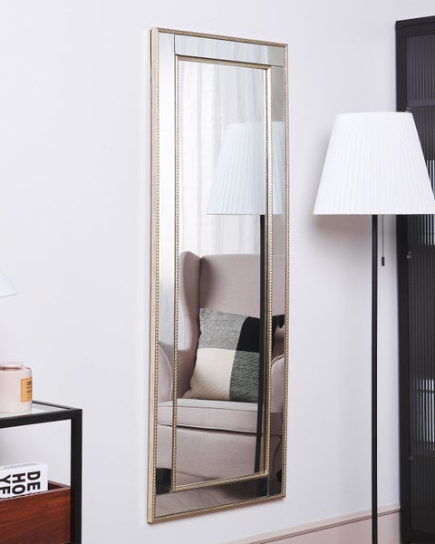 Wandspiegel FENIOUX 50 cm 130 cm Silber