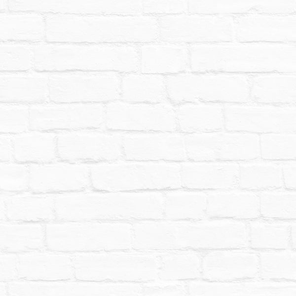 Origin Wallcoverings Tapete Stein-Optik Weiß - 53 cm x 10.05 m - 347486