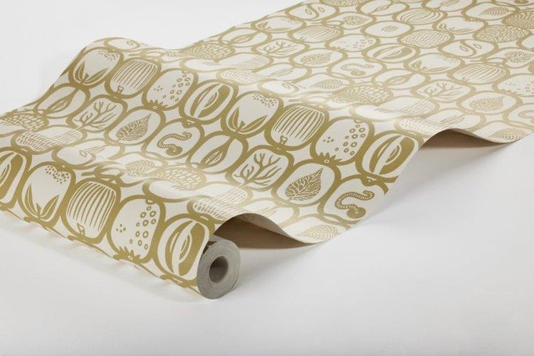 Borastapeter Tapete Obst Gelb - 53 cm x 10.05 m - 660743