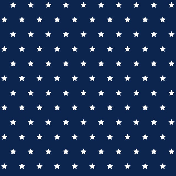Sanders und Sanders Tapete Sterne Marineblau - 53 cm x 10,05 m - 935225