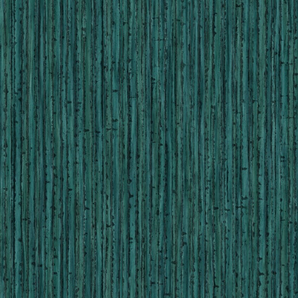 Origin Wallcoverings Tapete Bambusmuster Smaragdgrün - 53 cm x 10.05 m - 347403
