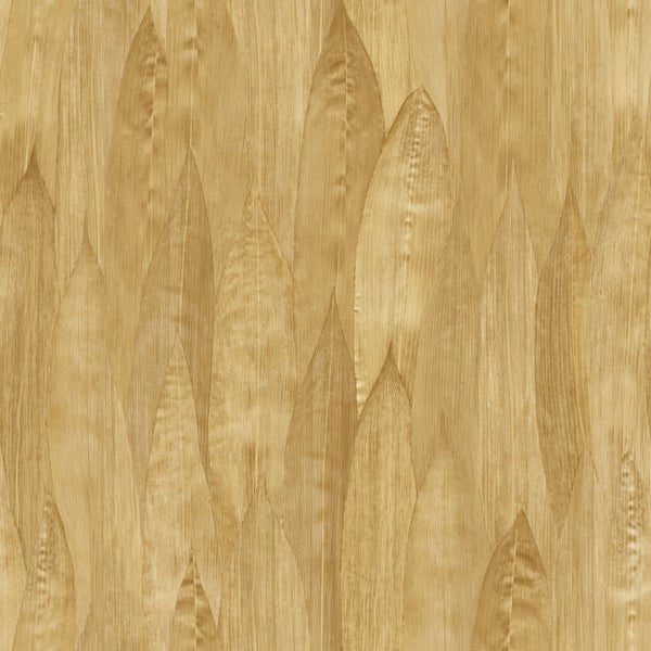 Origin Wallcoverings Tapete Blätter Ockergelb - 50 x 900 cm - 347809