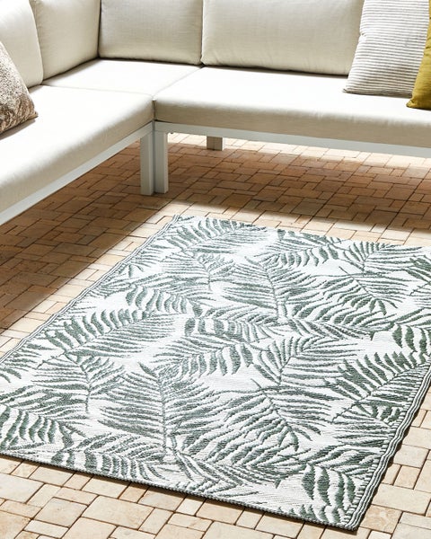 Outdoorteppich KOTA Dunkelgrün 120 x 180 cm Zweiseitig