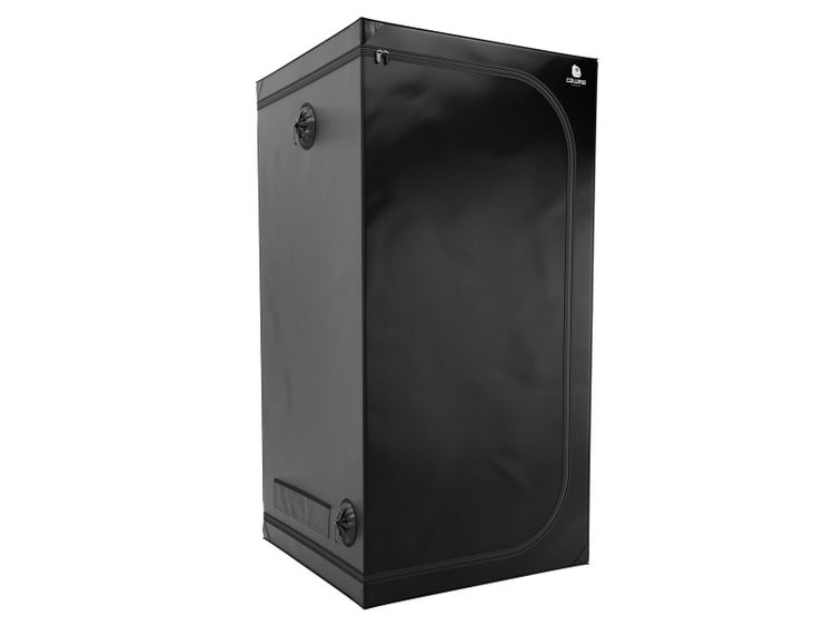 Caluma Premium Growbox Komplettset 100x100x200 cm, 320W LED, PK Lüfter, für 3 Pflanzen