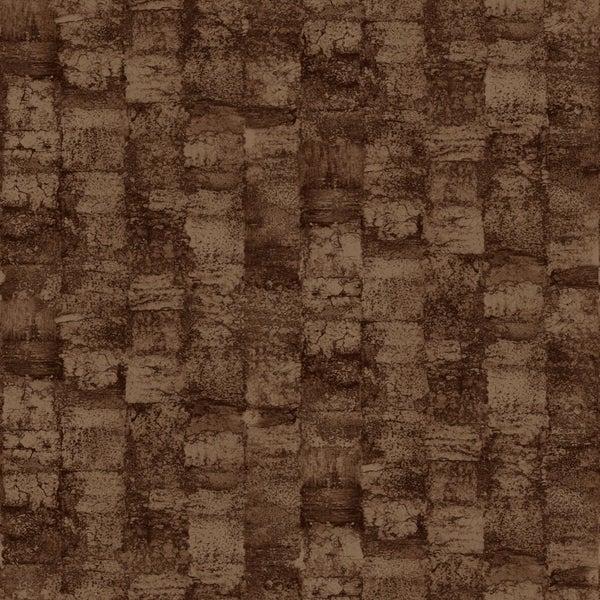 Origin Wallcoverings Tapete mit feiner Struktur Kupferbraun - 53 cm x 10.05 m - 347358