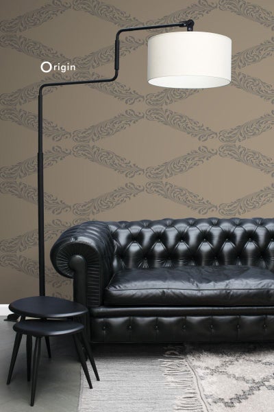 Origin Wallcoverings Tapete Ornamente Bronze und Braun - 53 cm x 10.05 m - 345747
