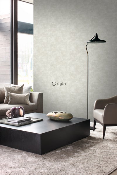 Origin Wallcoverings Tapete Betonoptik Hellbeige - 53 cm x 10.05 m - 347603