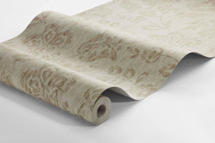 Borastapeter Tapete Blumen Beige - 53 cm x 11.2 m - 660134