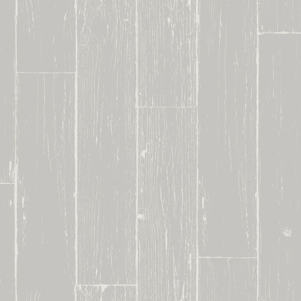 Origin Wallcoverings Tapete Holz-optik Grau - 53 cm x 10.05 m - 347539