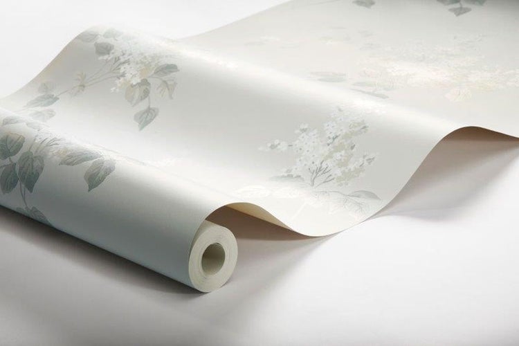 Borastapeter Tapete Blumen Grau - 53 cm x 10.05 m - 660379