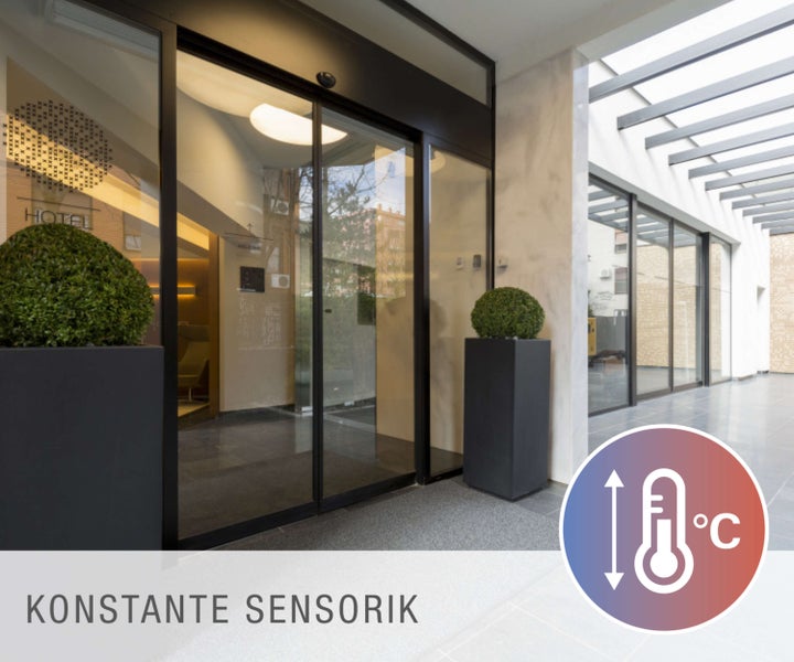 LED-Sensor-Panel ALEGRE Länge 59,5cm, viele Funktionen, Aufbauleuchte inkl. Halterung aus Metall und Kunststoff, integrierte LEDs warmweiß