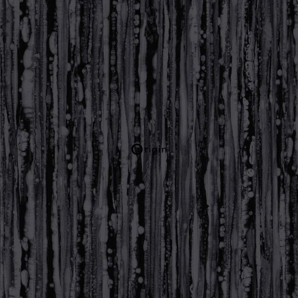 Origin Wallcoverings Tapete Streifen Schwarz - 53 cm x 10.05 m - 346644