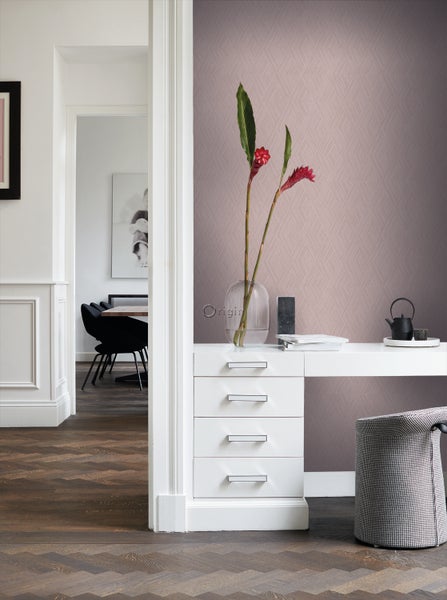 Origin Wallcoverings Tapete 3D-Muster Altrosa - 50 x 900 cm - 347840
