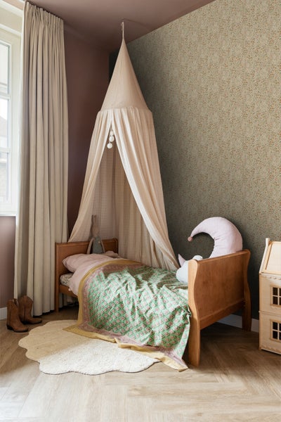 ESTAhome Tapete Blumen Beige - 0.53 x 10.05 m - 139701