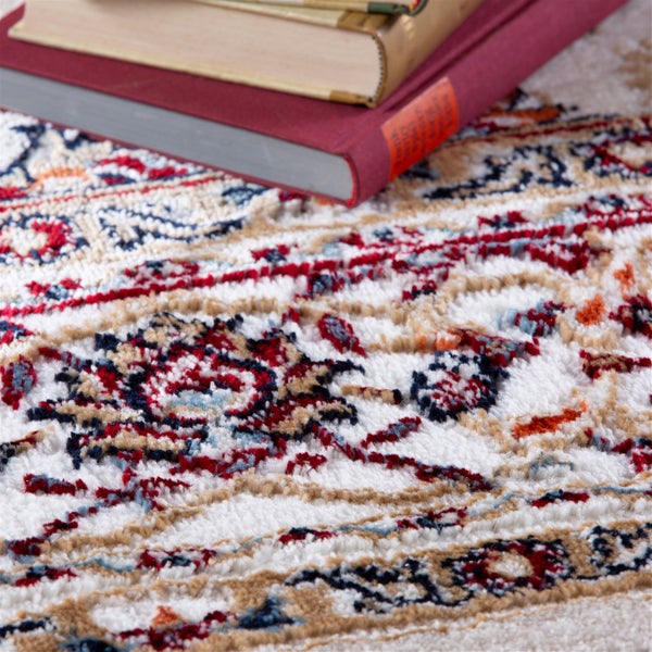 Kurzflor Teppich Araluen Beige Orientalisch 200 x 290 cm