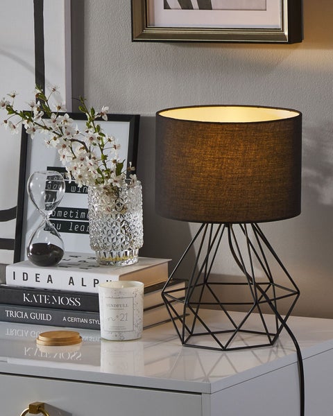 Dimensionsdarstellung der Tischleuchte