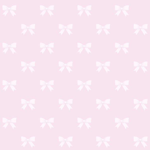 Origin Wallcoverings Tapete kleine Schleifen Rosa - 53 cm x 10.05 m - 346844