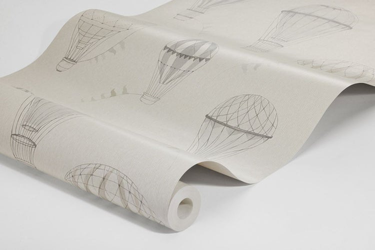 Borastapeter Tapete Luftballons Beige - 53 cm x 10.05 m - 660625