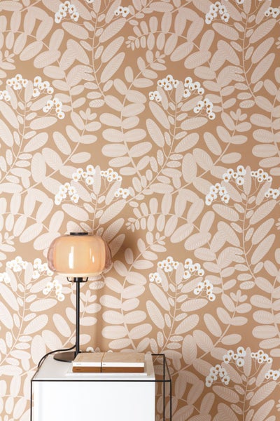 Masureel Tapete Blumen Braun - 53 cm x 10.05 m - 631059