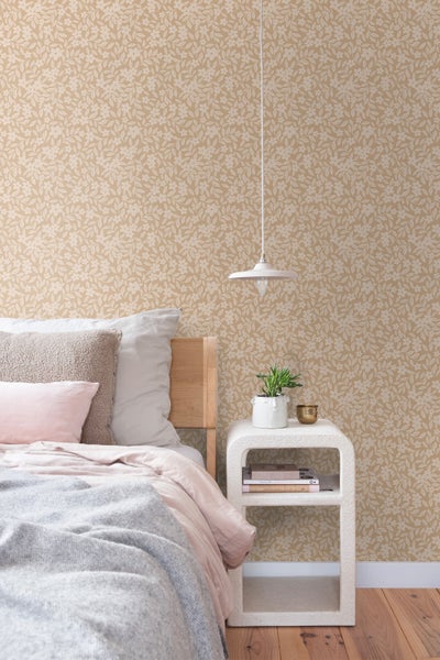 ESTAhome Tapete Blumen Beige - 50 x 900 cm - 131444