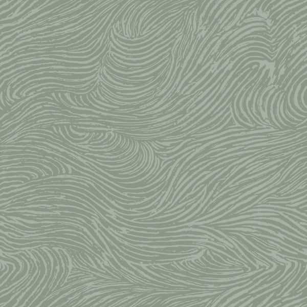 ESTAhome Tapete 3d Wellenförmige Linien Mintgrün - 50 x 900 cm - 139663