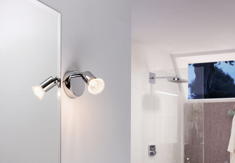 Spotlight Carolina IP44 GU10 230V max. 10W dimmbar Chrom