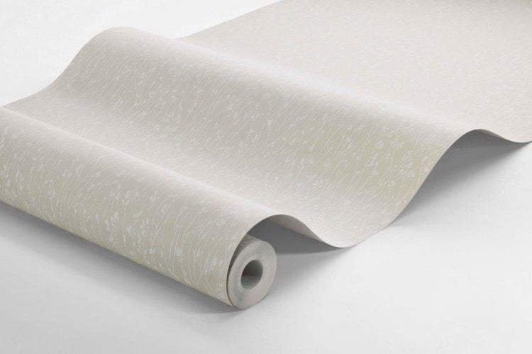 Borastapeter Tapete Blumen Beige - 53 cm x 11.2 m - 660124