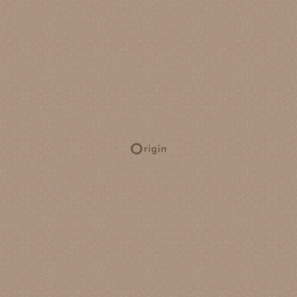 Origin Wallcoverings Tapete kleine Ornamente Taupe - 53 cm x 10.05 m - 345445
