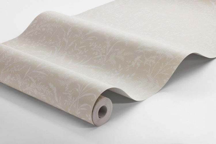 Borastapeter Tapete Blumen Beige - 53 cm x 11.2 m - 660124