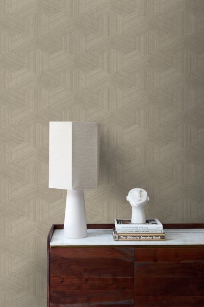 Origin Wallcoverings Tapete 3D-Muster Beige - 50 x 900 cm - 347942