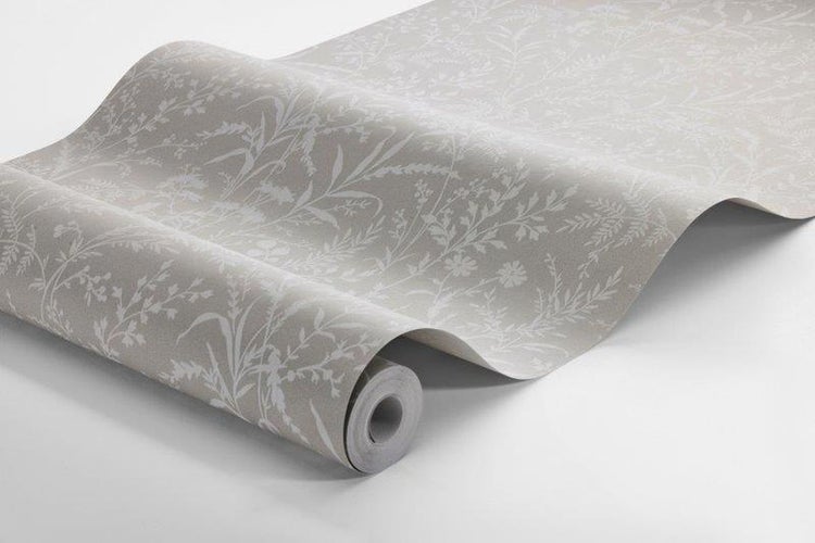 Borastapeter Tapete Feldblumen Braun - 53 cm x 11.2 m - 660132