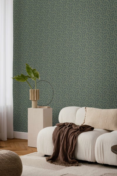 Borastapeter Tapete Blätter Grün - 53 cm x 10.05 m - 660956