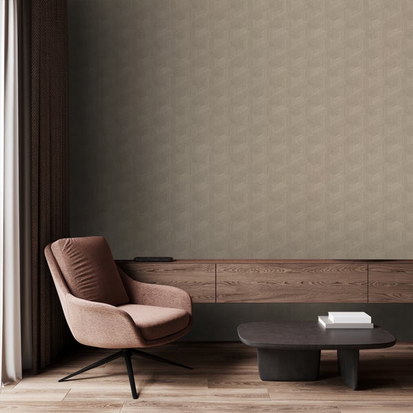 Origin Wallcoverings Tapete 3D-Muster Beige - 50 x 900 cm - 347994