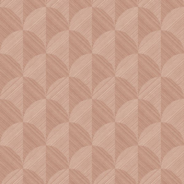 Origin Wallcoverings Tapete 3D Muster Terrakottarosa - 50 x 900 cm - 347989