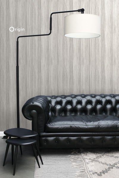 Origin Wallcoverings Tapete Streifenmuster Hellbraun - 53 cm x 10.05 m - 347237