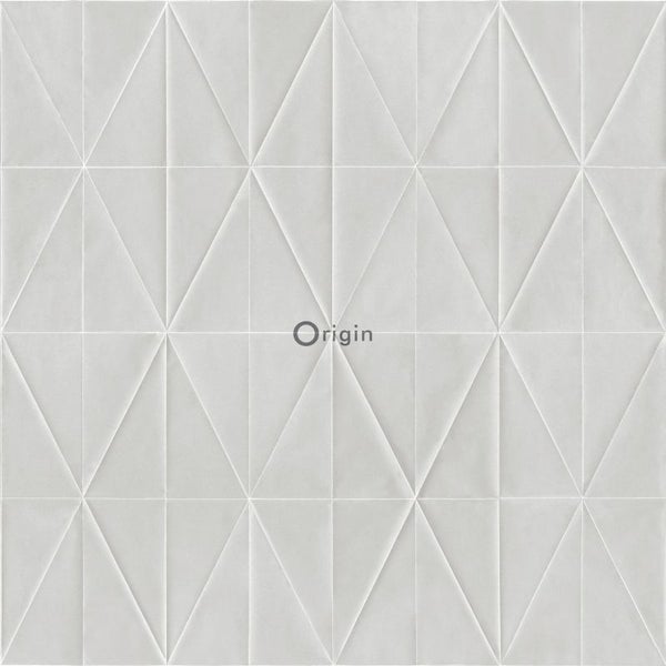 Origin Wallcoverings Tapete grafische Form Grau - 53 cm x 10,05 m - 347233