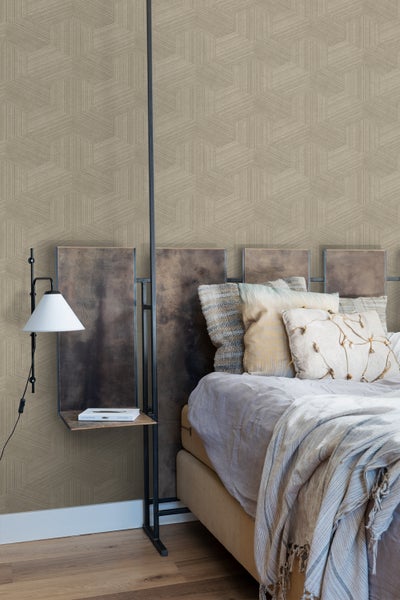 Origin Wallcoverings Tapete 3D-Muster Beige - 50 x 900 cm - 347942