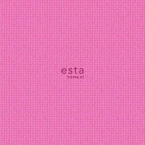 ESTAhome Tapete Stickmuster Rosa - 53 cm x 10.05 m - 138133