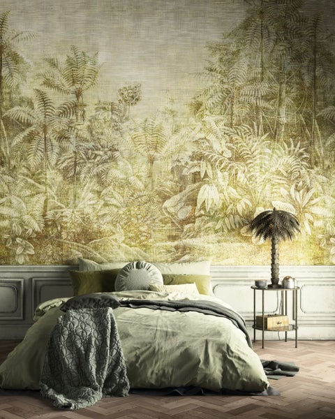 Graues Sitzkissen mit den Maßen 45 x 45 cm und einer Höhe von über 5 cm wird mit einem Schwamm gereinigt.