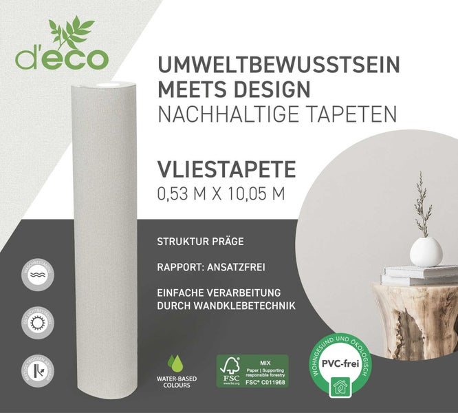 Anleitung zum Anbringen von Vliestapeten