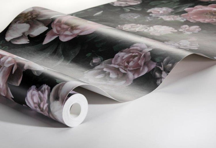 Borastapeter Tapete Blumen Rosa - 53 cm x 10.05 m - 660439