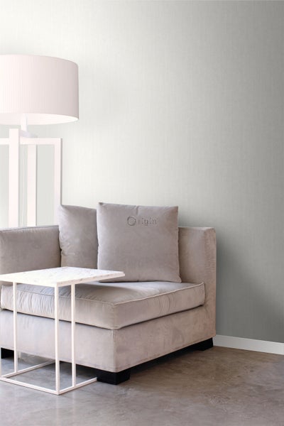 Origin Wallcoverings Tapete feine Streifen Blütenweiß - 53 cm x 10.05 m - 345401