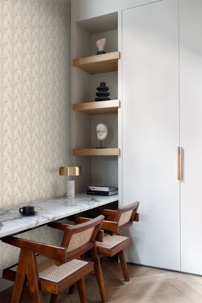 Origin Wallcoverings Tapete Art Decó Muster Sandbeige - 50 x 900 cm - 347967