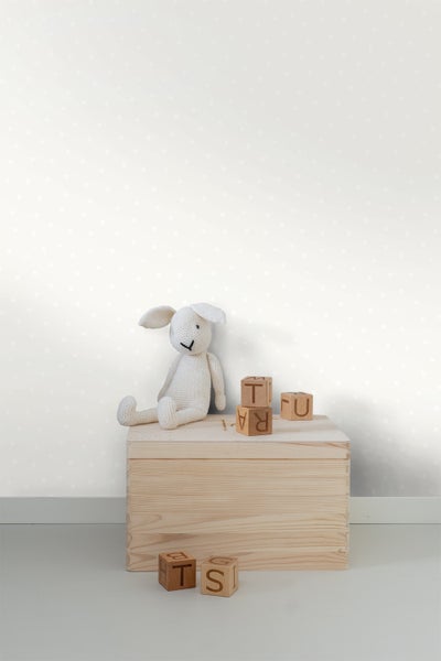 Origin Wallcoverings Tapete Punkte Beige - 53 cm x 10.05 m - 347697