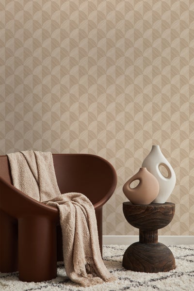 Origin Wallcoverings Tapete 3D Muster Beige - 50 x 900 cm - 347988